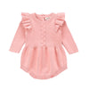 Baby cotton romper - Pink