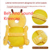 Baby Drop-resistant Head Protection Pad Baby Pillow Headgear Protection - Bee Crystal Velvet