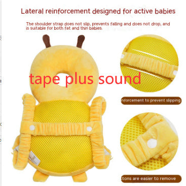 Baby Drop-resistant Head Protection Pad Baby Pillow Headgear Protection - Baby’s Headgear: Horizontal Fixing Band