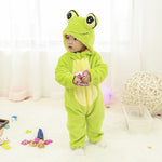 Baby Flannel Animal-shaped Jumpsuit - Cuddle Up in Our Wild Baby Flannel Jumpsuits