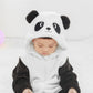 Baby Flannel Animal-shaped Jumpsuit - Cuddle Up in Our Wild Baby Flannel Jumpsuits