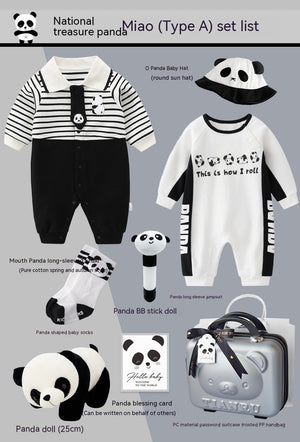 Animal National Treasure Panda Suit Gift Box Collection for the United States - Tiny Humans united states chf