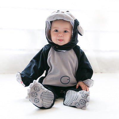 Baby Halloween Animal Jumpsuit - Tiny Terrors in Baby Halloween Animal Jumpsuit