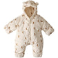 Baby Jumpsuit Cotton-padded Jacket Thickened Cotton Padded Coat - Cozy Baby Jumpsuit Cotton Padded Coat for Tiny Tots