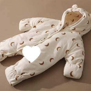 Cotton Padded Coat with Quilt Fabric for Baby Jumpsuit or - Cozy Tiny Tots cotton padded coat baby jumpsuit