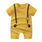 Baby Jumpsuit Cotton Pullover Romper - Baby Jumpsuit Romper For All Short Climbs And Fun