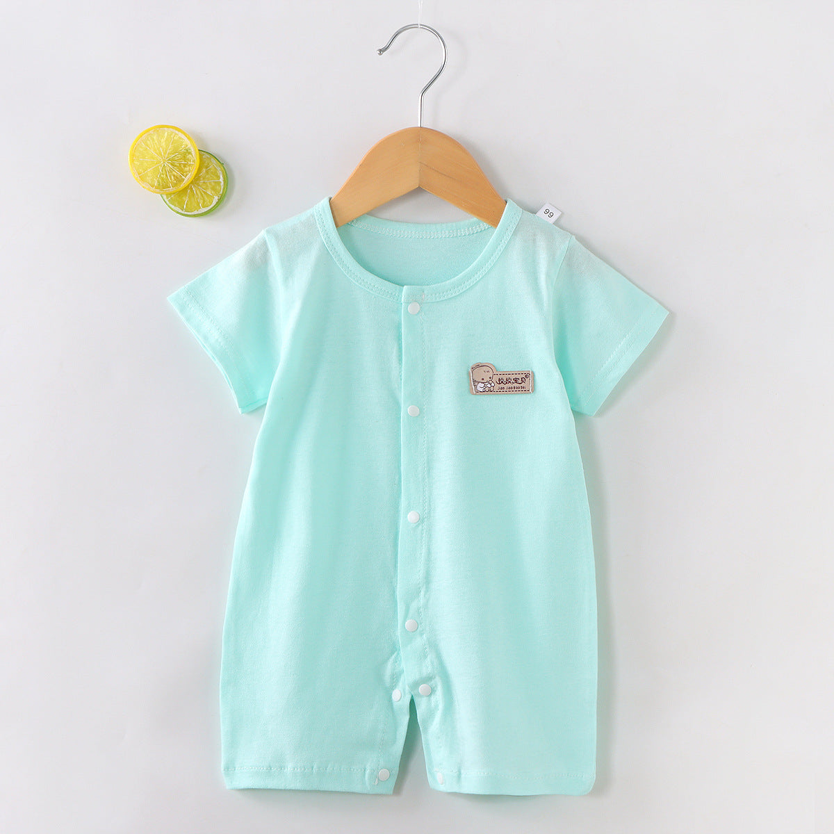 Baby Jumpsuit Short Sleeved Summer Newborn Hoodie - Baby Jumpsuit Fun in Every Color for Tiny Explorers