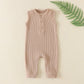 Baby Jumpsuit Sleeveless Onesie Romper - Sleeveless Baby Jumpsuit for Tiny Trendsetters