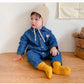 Baby Jumpsuit Thin Long Sleeve Denim Romper - Baby Jumpsuit Long Sleeve Denim Romper for Kids