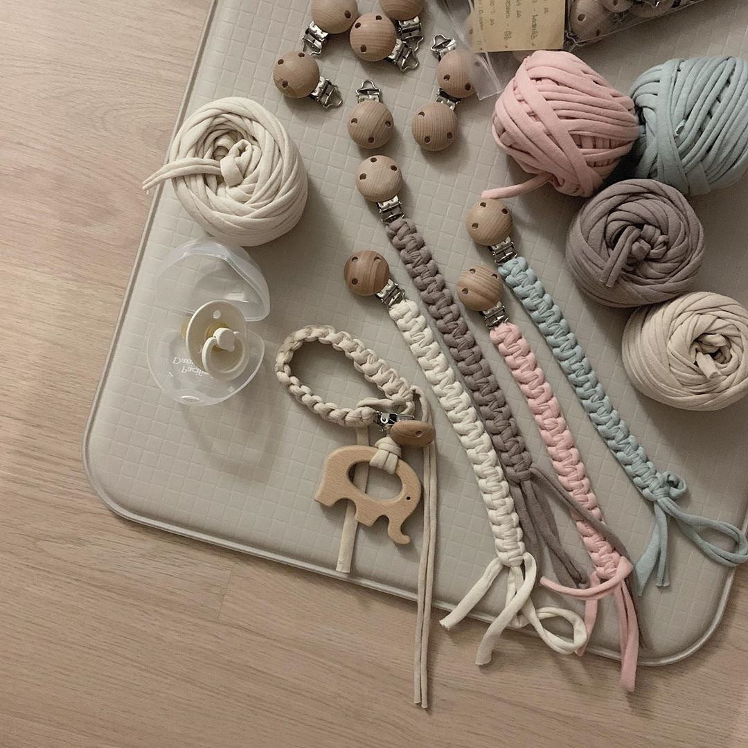 Baby Log Toy Set with Bird Elephant and Fish for 0-36 Months US Market - Chew on This Stylish Teether Clip Tiny Hands