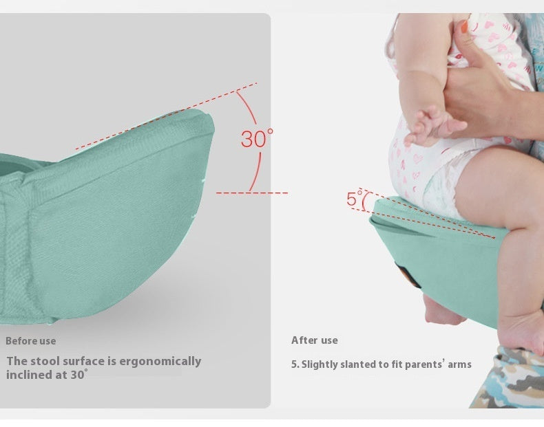 Baby Multi-functional Front And Rear Dual-use Baby Carrier Strap - Buckle Up Your Baby with Our Silly Carrier Strap