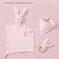 Baby Nibbling Doll Set with Rabbit and Accessories - Binder for Tiny Snackers baby nibbling doll rabbit