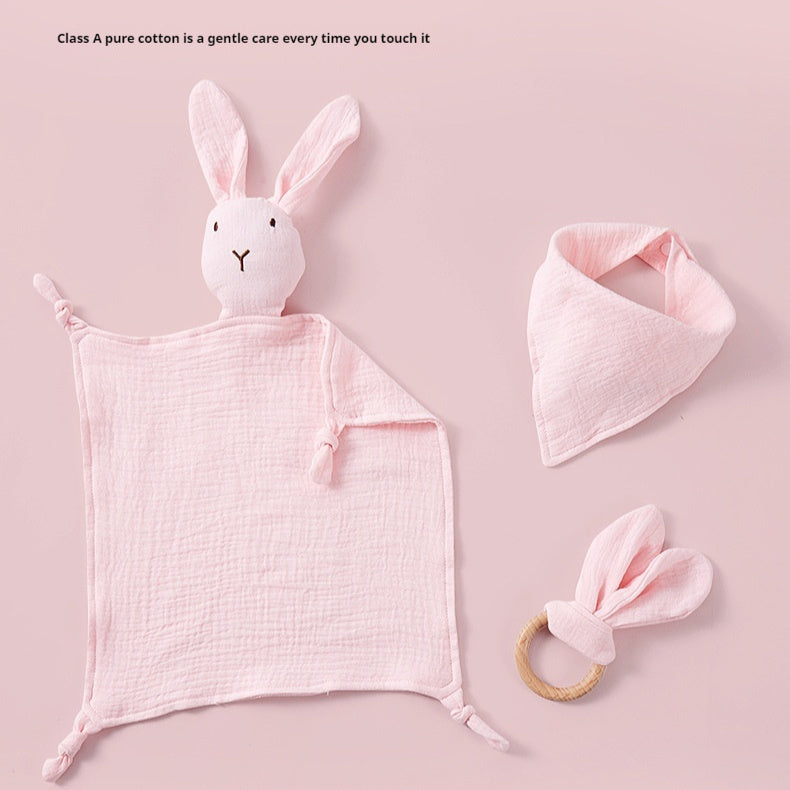 Baby Nibbling Doll Set with Rabbit and Accessories - Binder for Tiny Snackers baby nibbling doll rabbit