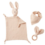 Baby Nibbling Doll Set with Rabbit and Accessories - Binder for Tiny Snackers baby nibbling doll rabbit