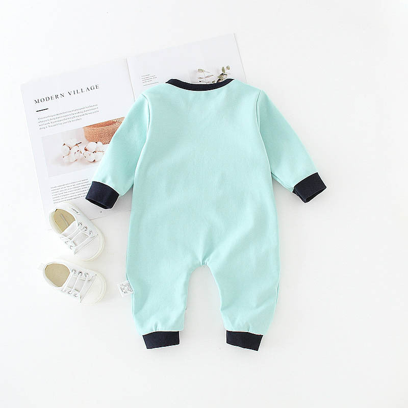 Baby one-piece romper cotton baby - Cotton Baby Romper for Tiny Trendsetters in Style