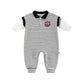 Baby Onesies Striped Male Baby Newborn Clothes Baby Autumn Clothes - Cuddle Up in Style with Striped Baby Onesies