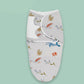 Baby Print Cotton Kickproof Sleeping Bag - Kickproof Baby Sleeping Bag for Adventurous Naps