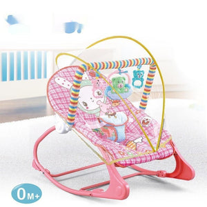 Baby Rocking Chair with Mosquito Net for 0-36 Months in Green and Powder Colors - Tiny Sleepers baby rocking chair