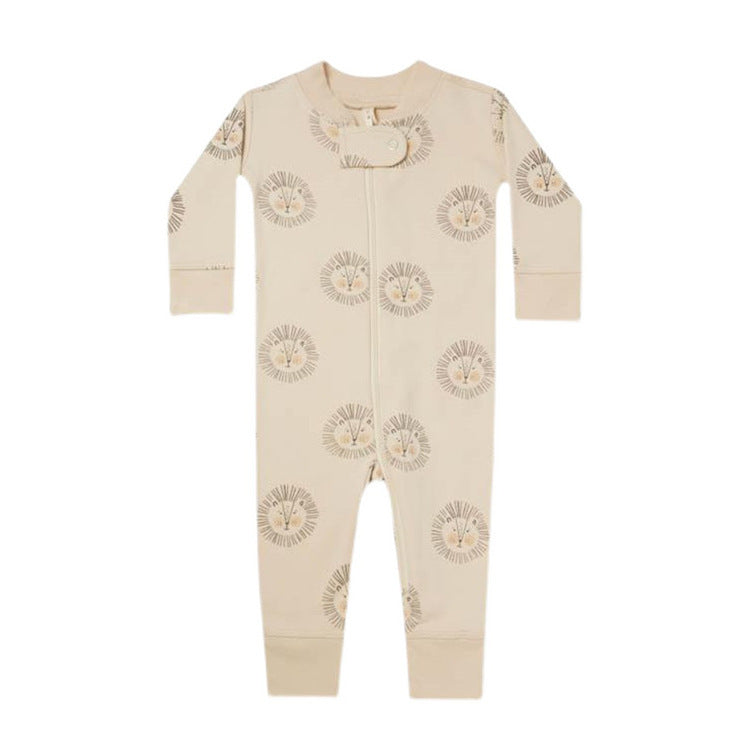 Baby Rompers Spring Boys And Girls Comfort Printing Cotton Long Sleeve Long Climbing Jumpsuit - Long Sleeve Baby