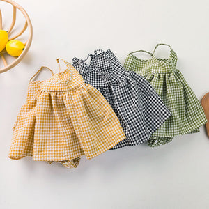 Baby Seersucker Pants Shorts Gift Box for 68-86cm in the United States - Sling Gown Style-Savvy Tots united states chf