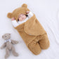 Baby Sleeping Bag Envelope for Newborn Baby Winter Swaddle Blanket - Snug as a Bug in Silk Cotton Baby Sleeping Bag