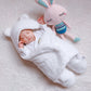 Baby Sleeping Bag Envelope for Newborn Baby Winter Swaddle Blanket - Snug as a Bug in Silk Cotton Baby Sleeping Bag