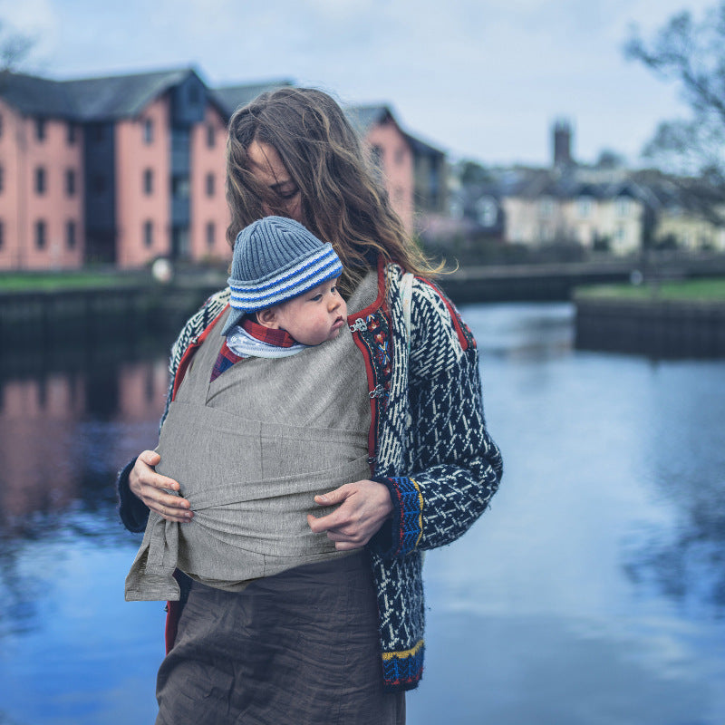 Baby Sling Summer Cotton Cross Simple Sling - Stay Cool With Baby Sling’s Moisture Absorption Magic