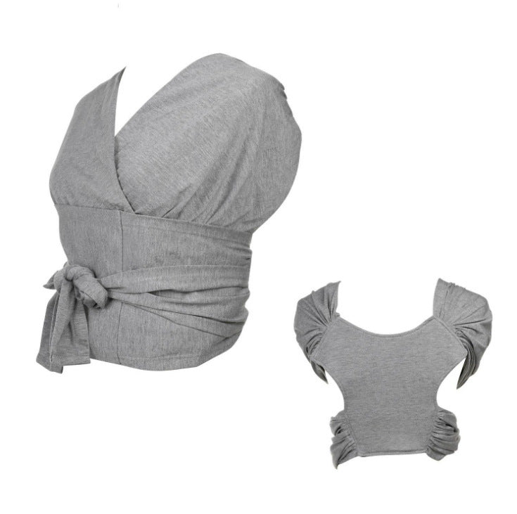 Baby Sling Summer Cotton Cross Simple Sling - Stay Cool With Baby Sling’s Moisture Absorption Magic