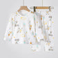 Baby Spring And Autumn Long-sleeved Cotton Home Wear Boys And Girls Loose Air Conditioning Clothes - Cozy Cotton Cuts