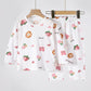 Baby Spring And Autumn Long-sleeved Cotton Home Wear Boys And Girls Loose Air Conditioning Clothes - Cozy Cotton Cuts