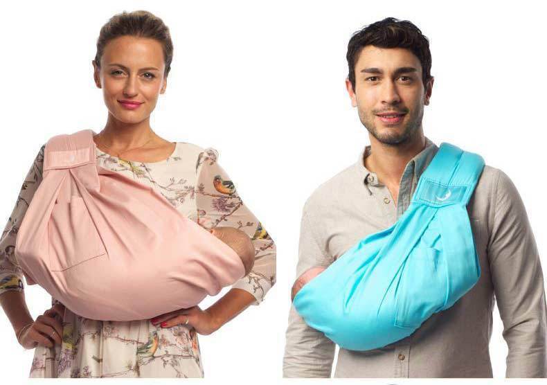 Unisex Cotton One Shoulder Bag Strap for Kids Up to 15kg USA Market - Your Baby In For Adventure Without Back Pain