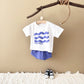 Baby Sun Print Top Casual Short Sleeve Two-piece Set - Sun’s Out Baby in Short Sleeve Two-Piece Set