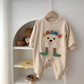 Baby Super Cute Jumpsuit South Korea Cartoon Crawling Suit - Baby Super Cute Jumpsuit with Clothing Label Options