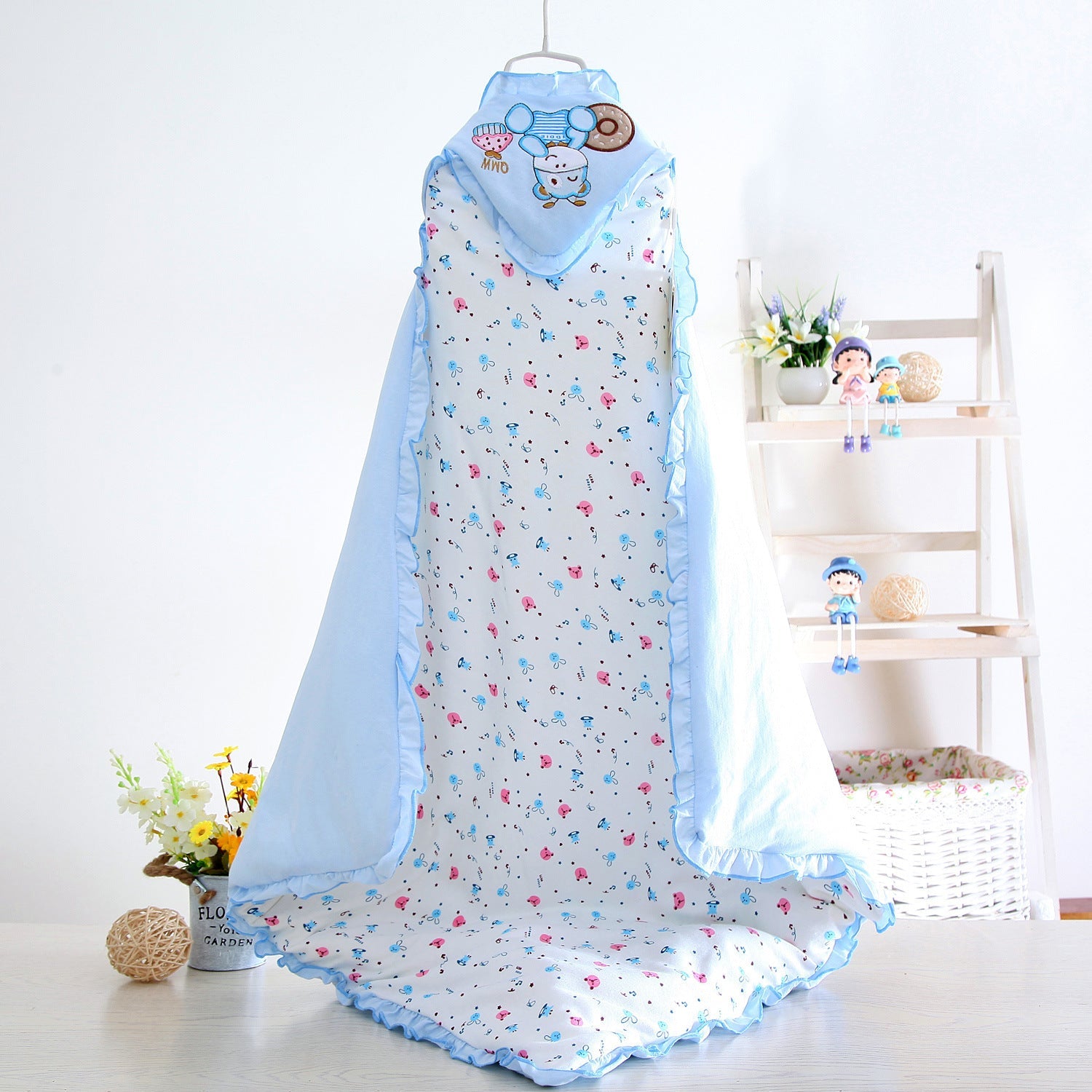 Baby Thin Blanket Sleeping Bag Newborn Baby Supplies Spring Winter - Snug as a Bug Baby Blanket for All Seasons