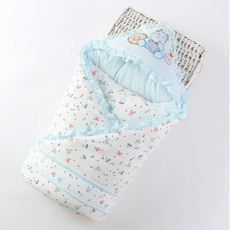 Baby Thin Blanket Sleeping Bag Newborn Baby Supplies Spring Winter - Snug as a Bug Baby Blanket for All Seasons