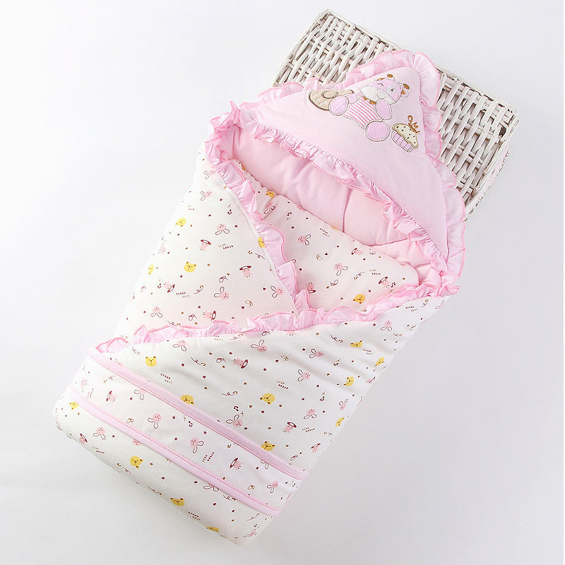 Baby Thin Blanket Sleeping Bag Newborn Baby Supplies Spring Winter - Snug as a Bug Baby Blanket for All Seasons