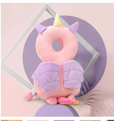 Baby Toddler Headrest Child Protection Baby Head Protection Cushion Cute Angel Wings - Cushion Your Cute Angel