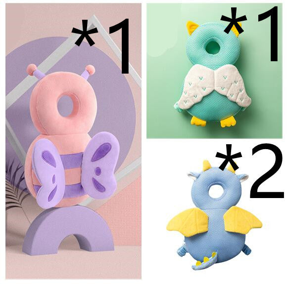 Baby Toddler Headrest Child Protection Baby Head Protection Cushion Cute Angel Wings - Cushion Your Cute Angel