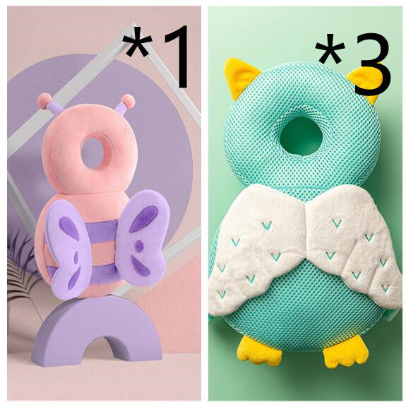 Baby Toddler Headrest Child Protection Baby Head Protection Cushion Cute Angel Wings - Cushion Your Cute Angel