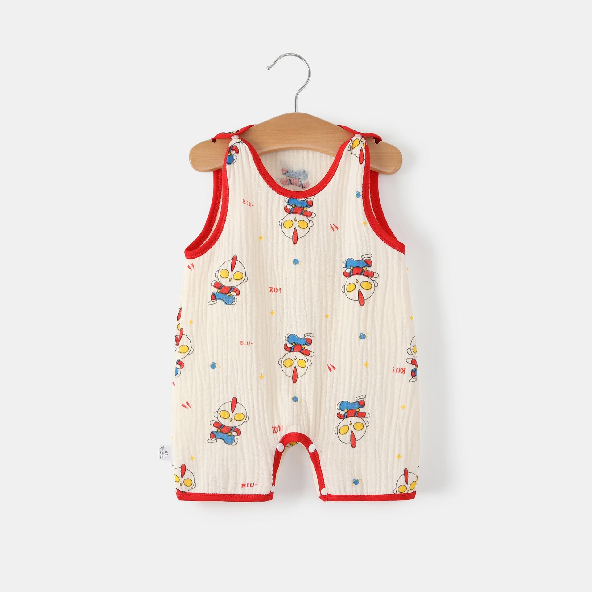 Baby Vest Jumpsuit Summer Thin Gauze - Ultimate Baby Vest for Stylish Summer Shenanigans