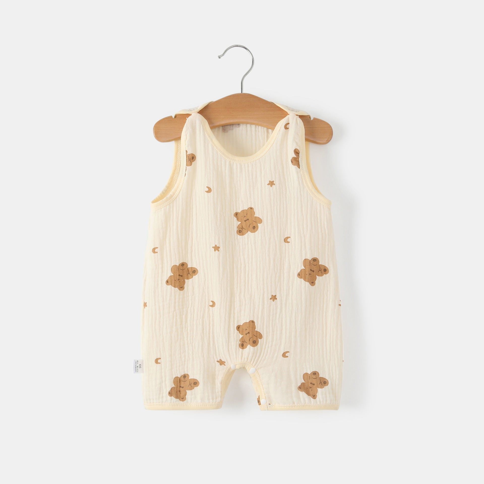 Baby Vest Jumpsuit Summer Thin Gauze - Ultimate Baby Vest for Stylish Summer Shenanigans