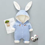 Baby winter clothes jumpsuit - Snug as a Bug in Cotton Main Fabric Winter Jumpsuits