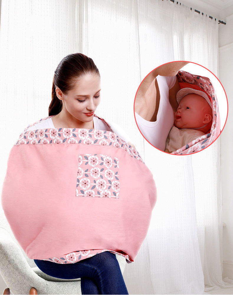 Baby Wrap Carrier Sling Adjustable Infant Comfortable Nursing Cover Soft Breathable Breastfeeding Carrier - Wrap