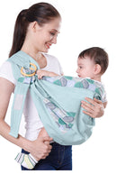 Baby Wrap Carrier Sling Adjustable Infant Comfortable Nursing Cover Soft Breathable Breastfeeding Carrier - Wrap