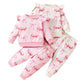 Baby’s Cute Butterfly Print Sweater Trousers Suit - Babysaurus in Style with Butterfly Sweater Trousers