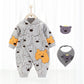 Baby’s Pure Cotton Thermal Jumpsuit - Baby’s Pure Cotton Thermal Jumpsuit for Rainy Season