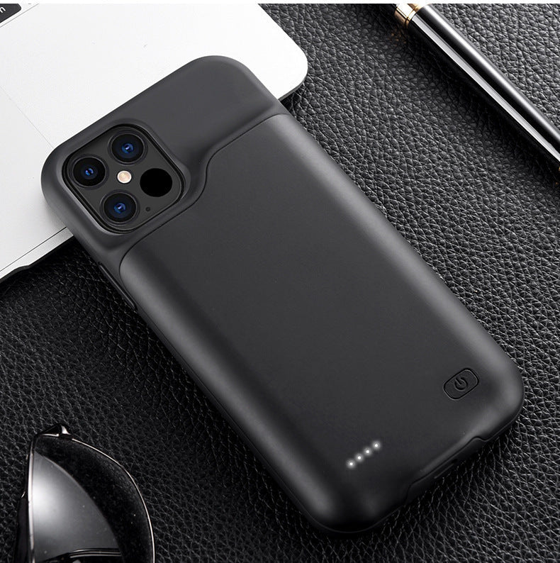 Back Clip Battery All-inclusive Soft Rubber Charging Case - Back Clip Battery 6000 mA Soft Rubber Charging Case