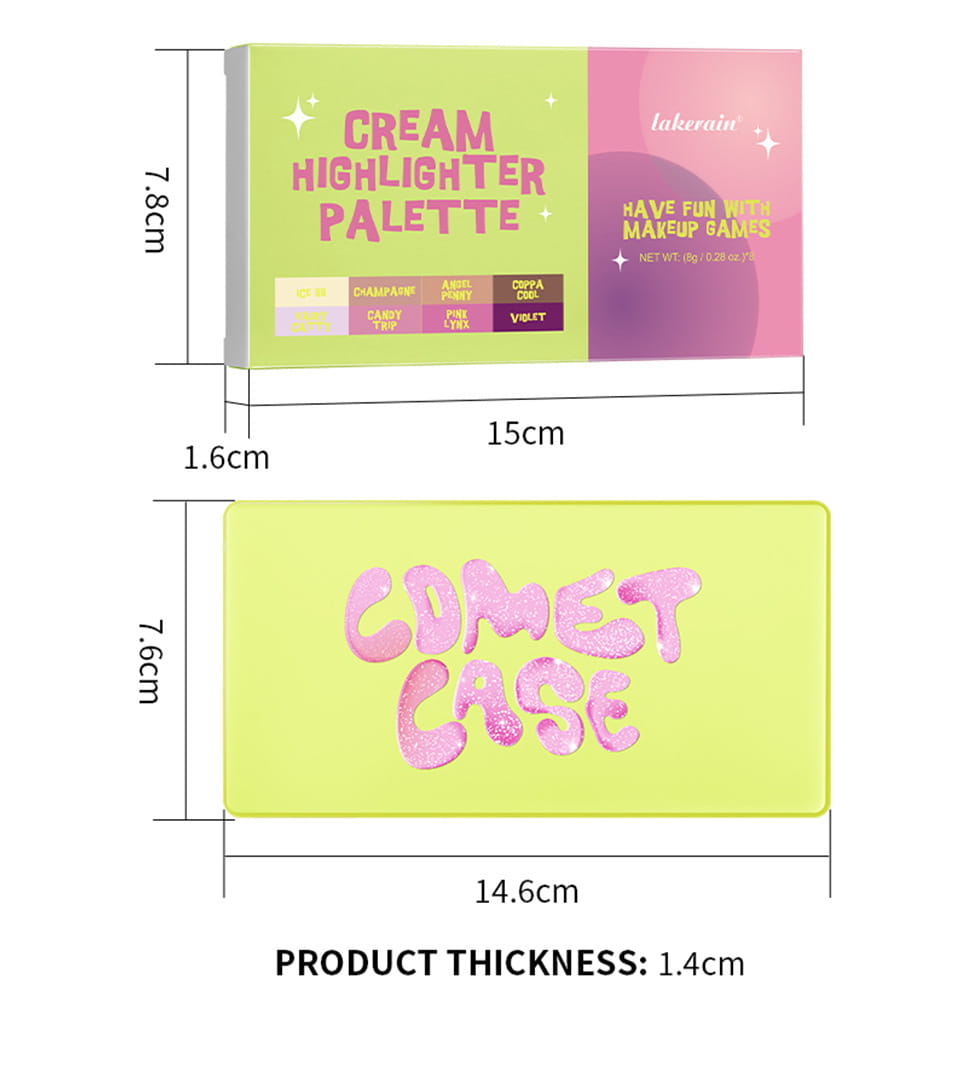 Universal Colors Highlighting Powder for Blush and Rouge Makeup