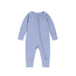 Bamboo Fiber Baby Jumpsuit Baby Zipper Pajamas - Snug as a Bug in Bamboo Fiber Baby Jumpsuit