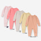 Bamboo Fiber Baby Jumpsuit Baby Zipper Pajamas - Snug as a Bug in Bamboo Fiber Baby Jumpsuit